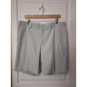 Peter Millar Crown Sport Salem Performance Shorts Size 36 Ivory Golf Prep